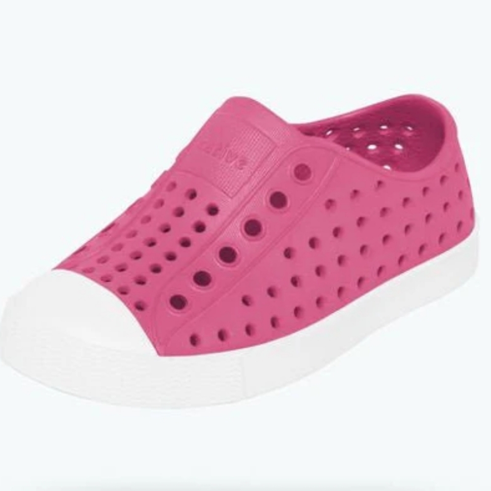 NWOT Native Size 3 Jefferson kids hollywood pink washable shoes